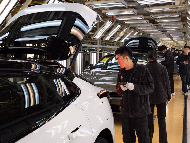 How much is a BYD Han car in China?