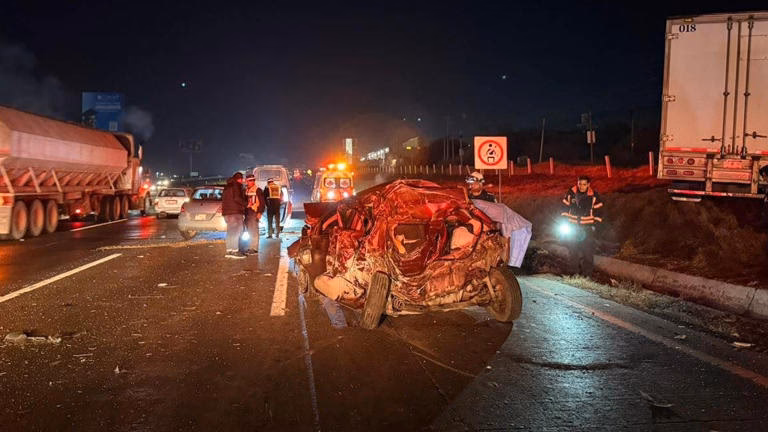 ¿Qué accidente ocurrió en la carretera México-Querétaro?