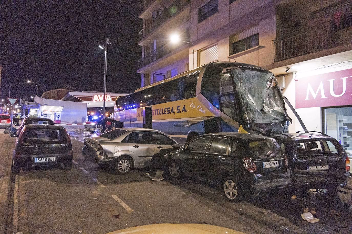 ¿Dónde fue el accidente de móvil bus?