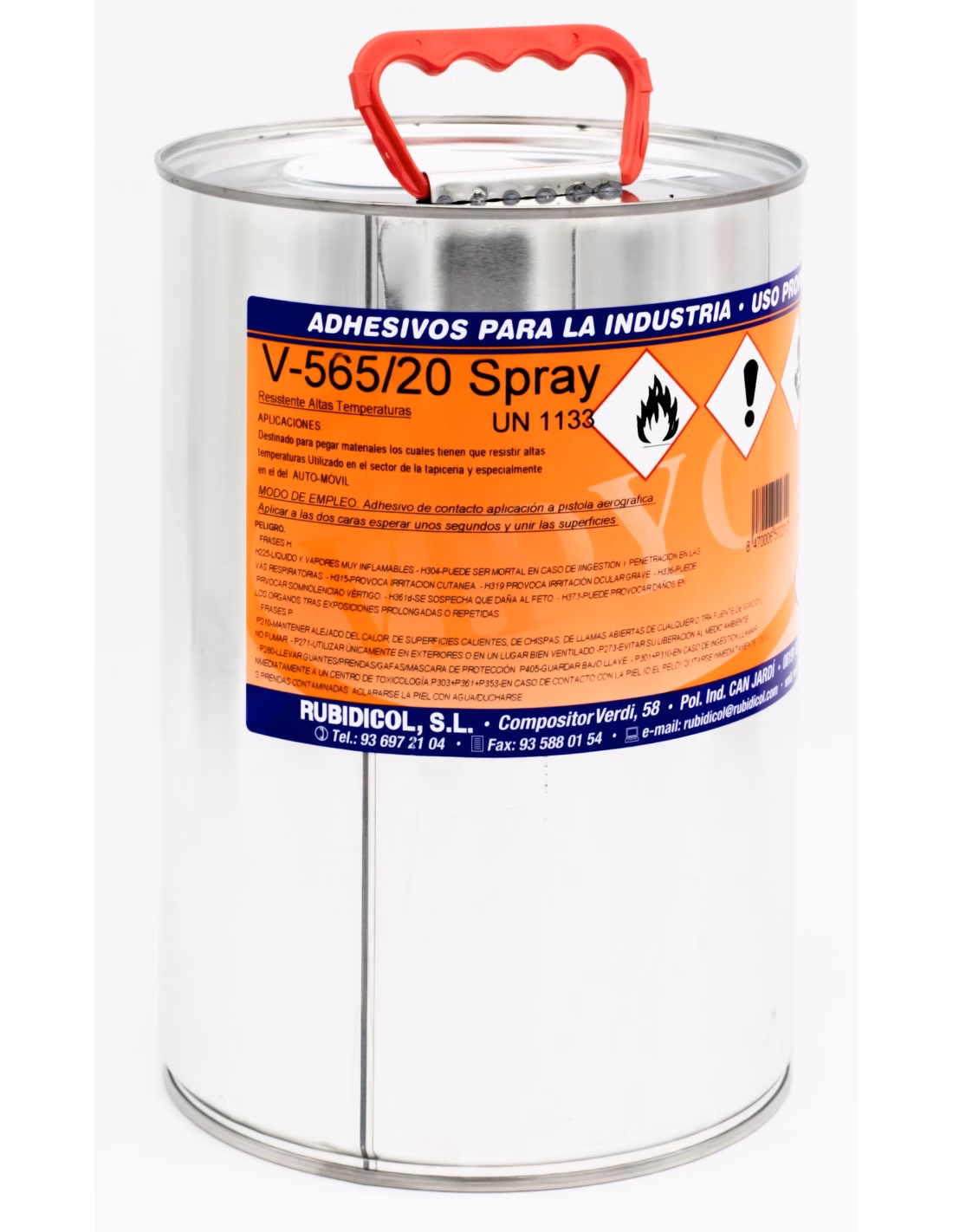 ¿Se puede utilizar adhesivo de contacto sobre tela?