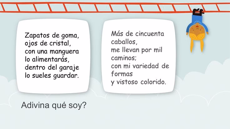 ¿Qué le dijo la moto a la bicicleta en la adivinanza?