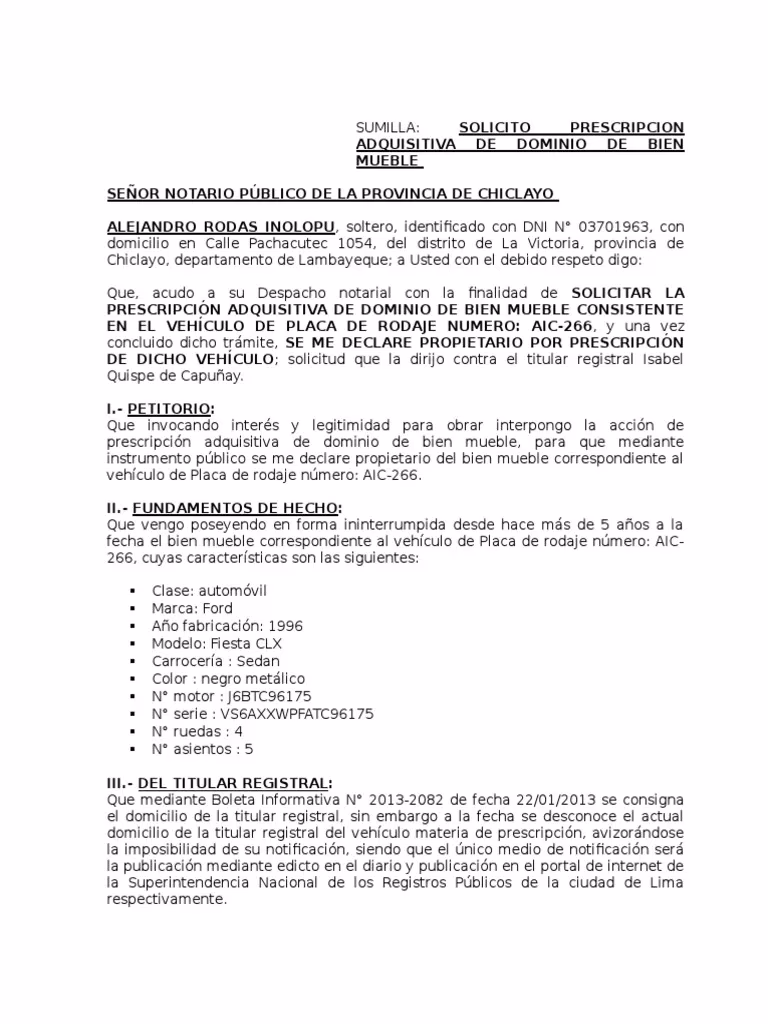 ¿Qué es la adquisición por prescripción?