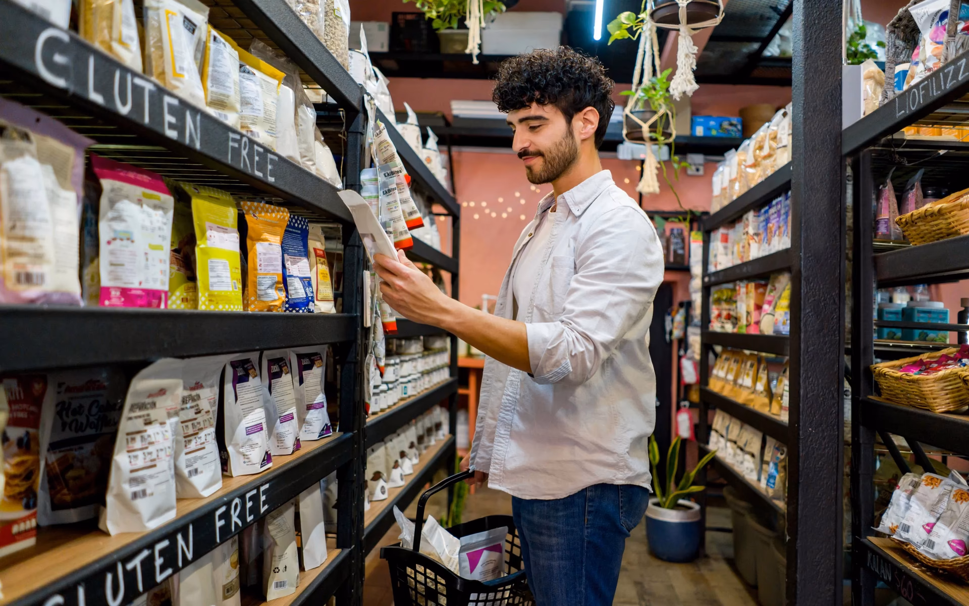 ¿Cuándo hay más gente en un supermercado?