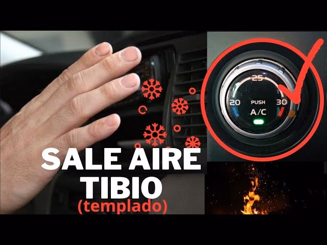 ¿Cómo hacer que el aire acondicionado de mi auto enfríe más?