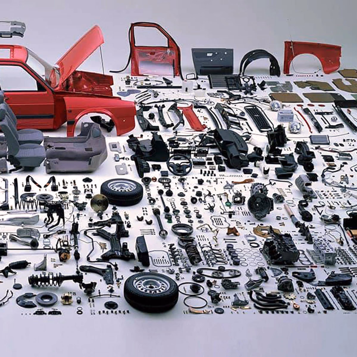 ¿Cuál es la parte más cara de un coche chatarra?