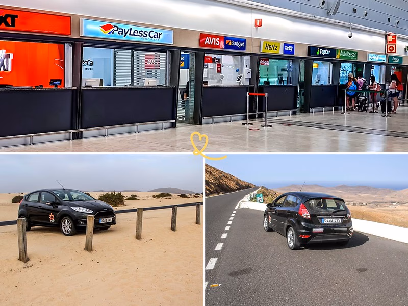 ¿Cuánto cuesta alquilar un coche en el aeropuerto de Fuerteventura?