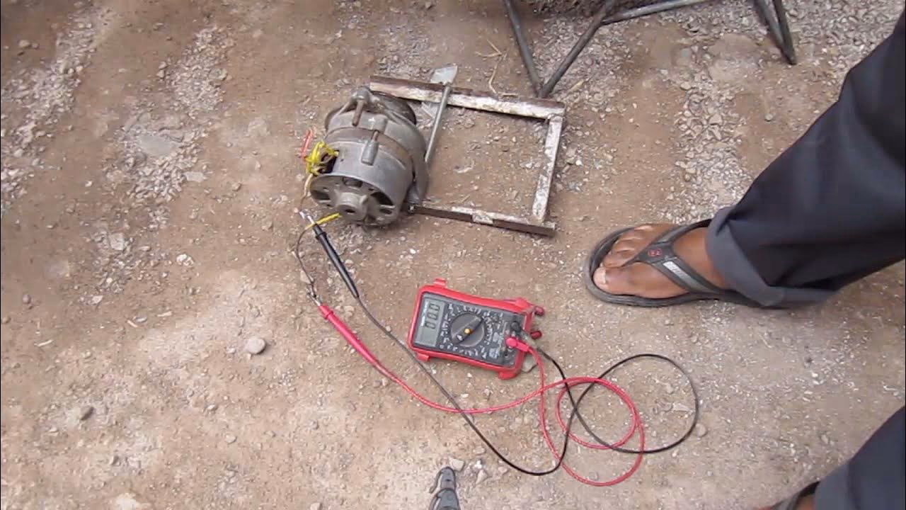 ¿Cómo se genera corriente eléctrica con un alternador de energía eólica?