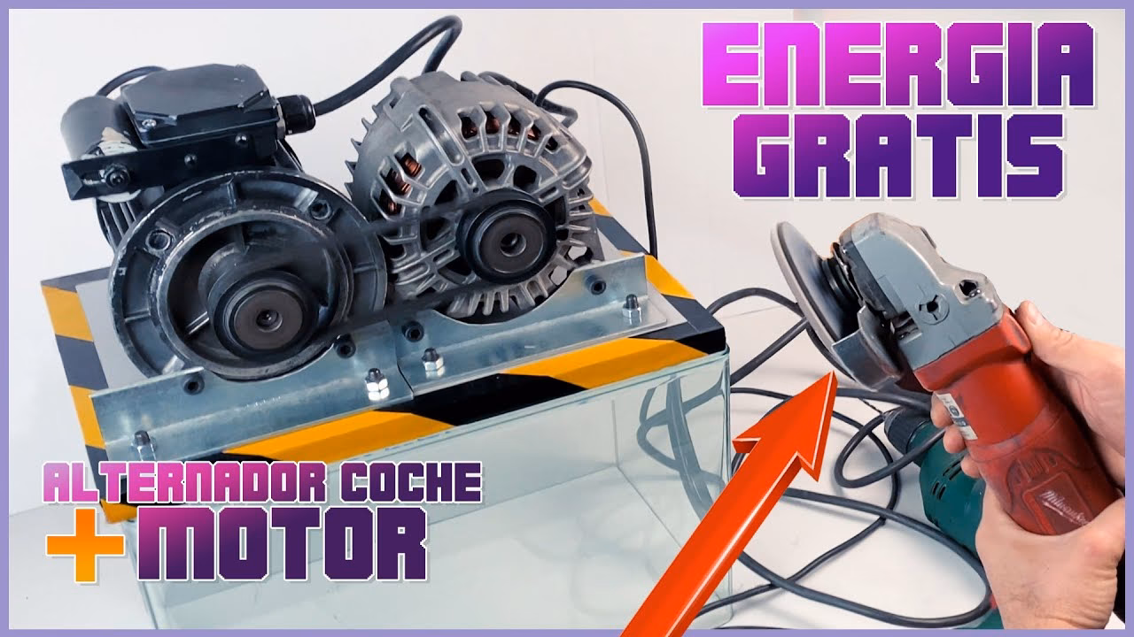 ¿Se puede utilizar un alternador de coche como generador?