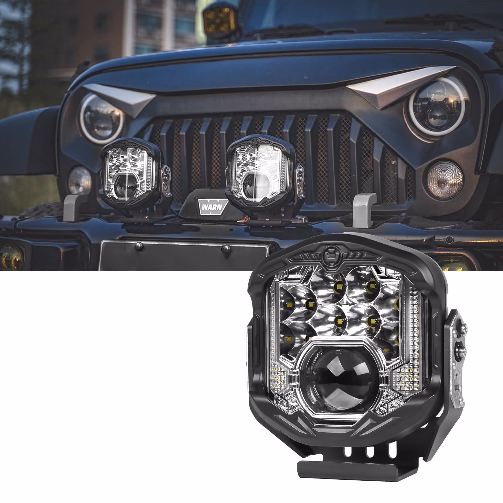 ¿Cuál es una desventaja de las luces LED sobre la luz láser?