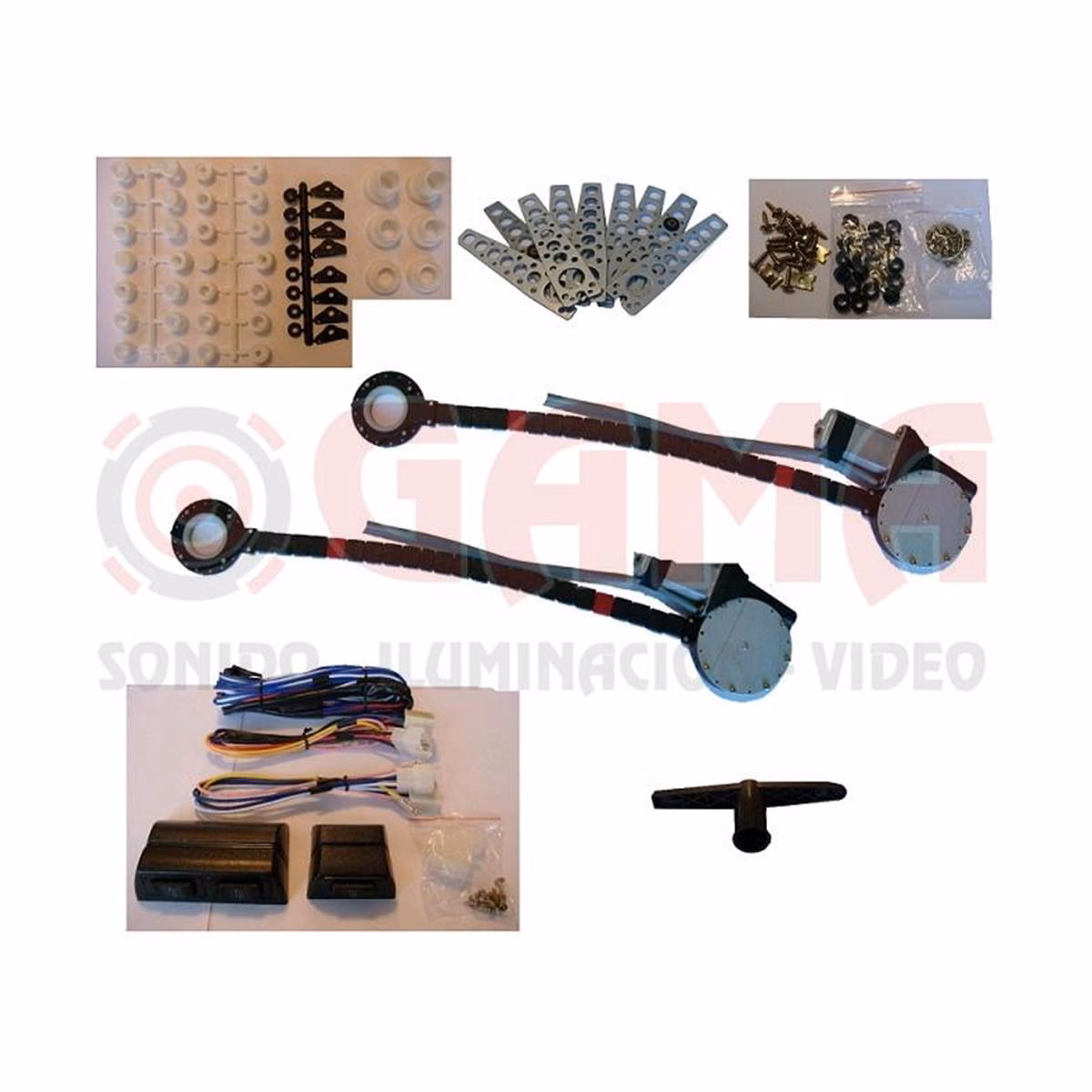 ¿Cómo se llama el motor que sube el vidrio del carro?