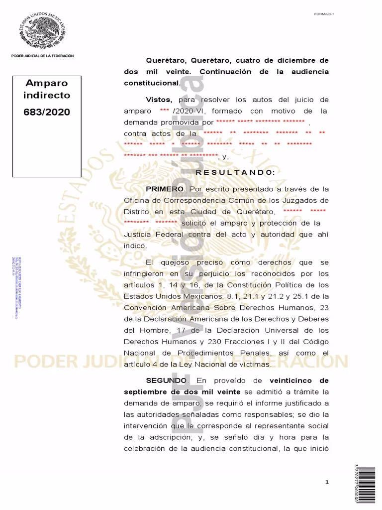 ¿Cuándo procede el amparo en revisión?