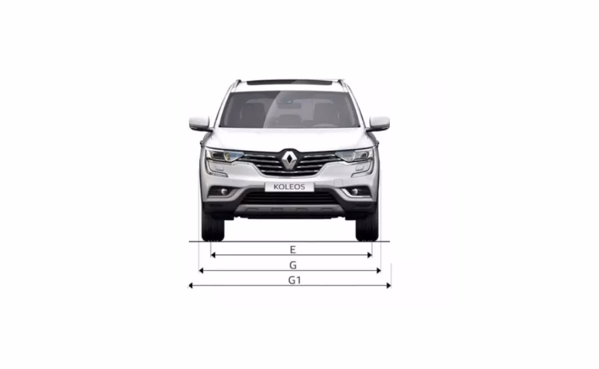 ¿Cuál es el ancho máximo que puede tener un vehículo?