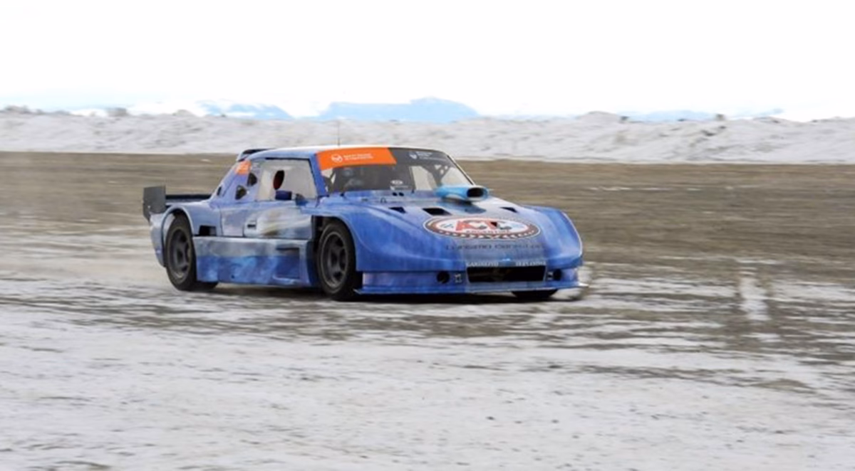 ¿Hay una pista de carreras en la Antártida?