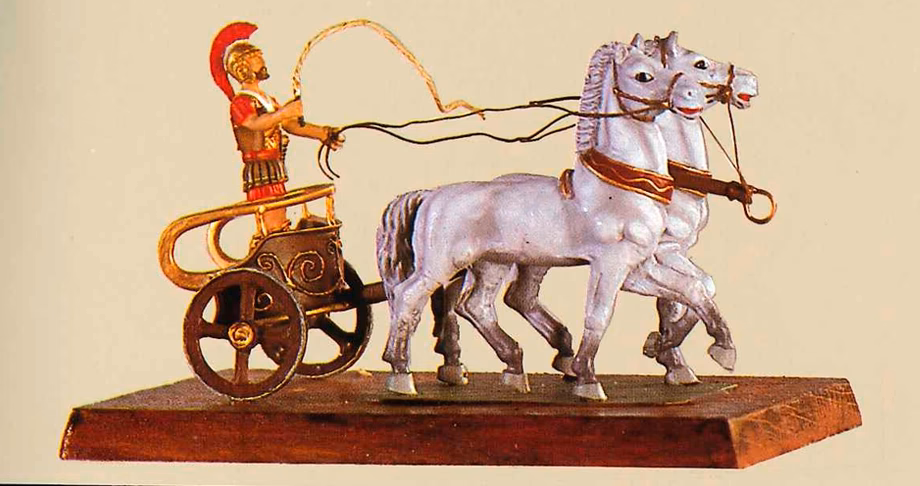 ¿Cómo se llamaban los carros griegos?