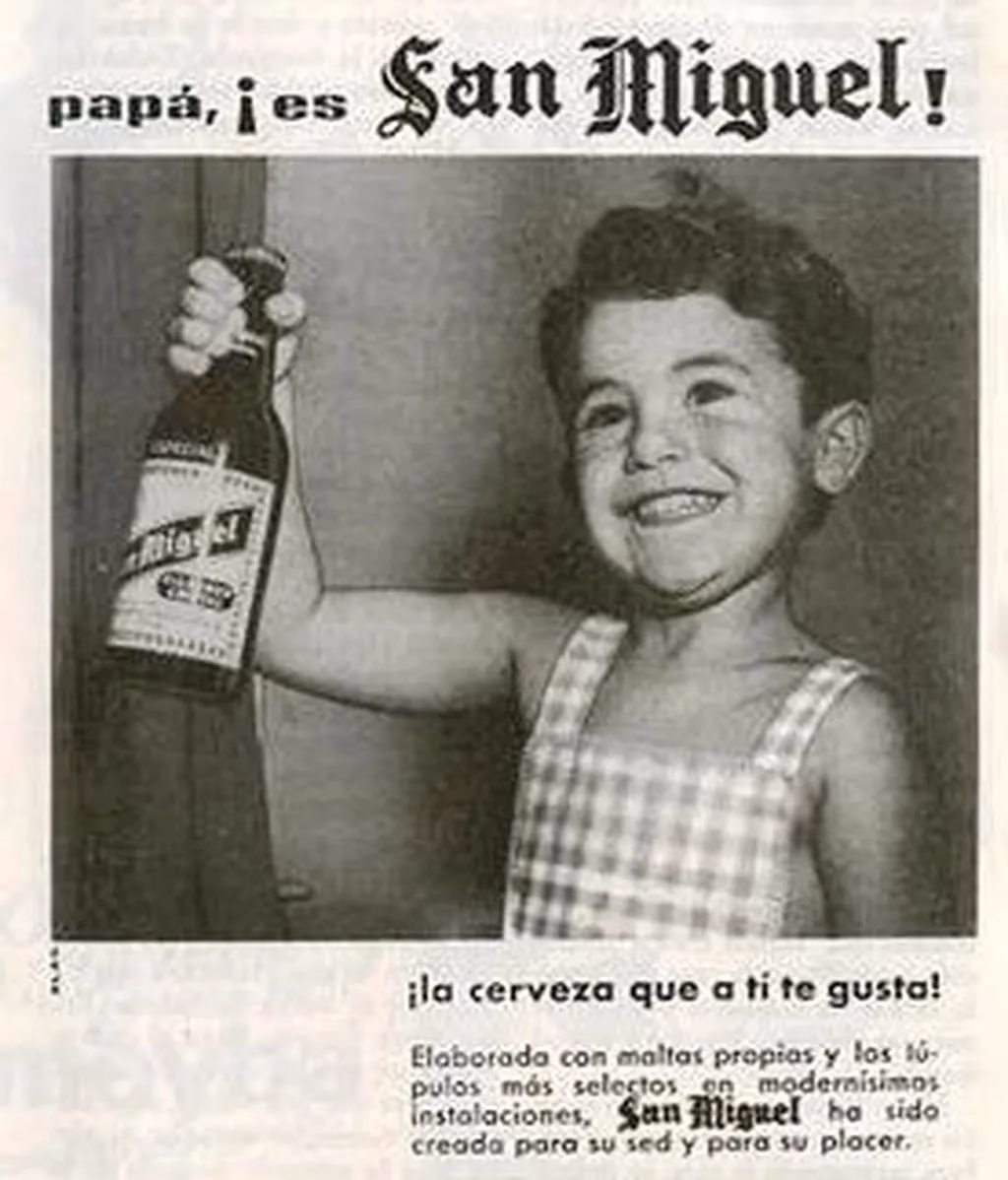 ¿Está permitido beber en los anuncios de alcohol?