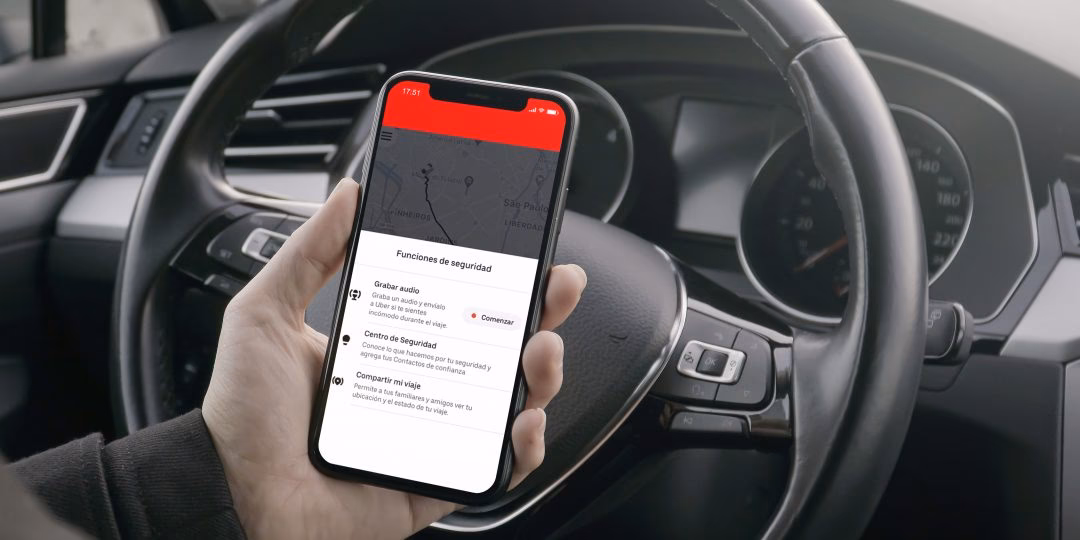 ¿Qué es la aplicación que registra los viajes en coche?