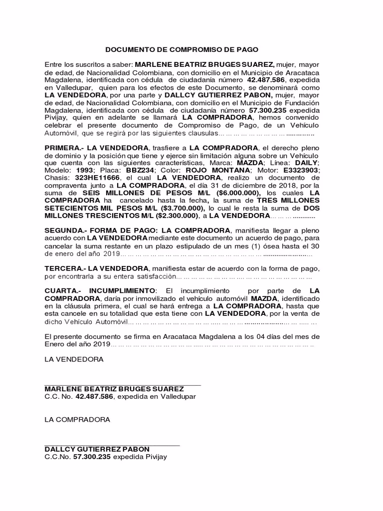 ¿Cómo funciona el arreglo de pago?