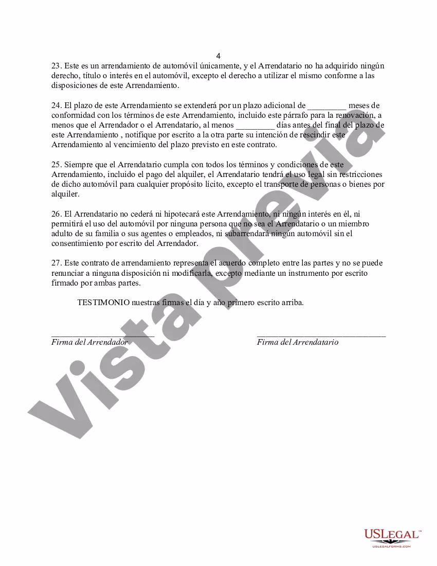 ¿Cuál es la penalización por cancelar un contrato de arrendamiento?