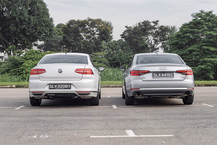 Is an Audi A4 a Passat?