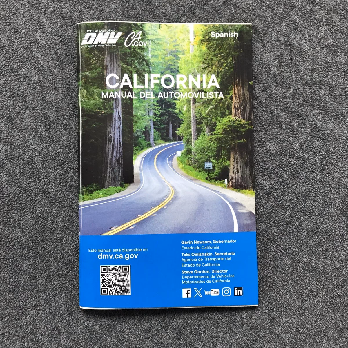 ¿Cómo estudiar el manual del conductor de California?