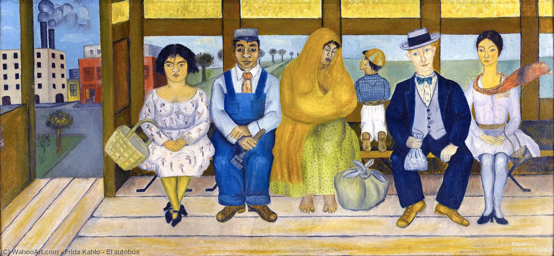 ¿Cómo se llama el autobús que hay en los coches?