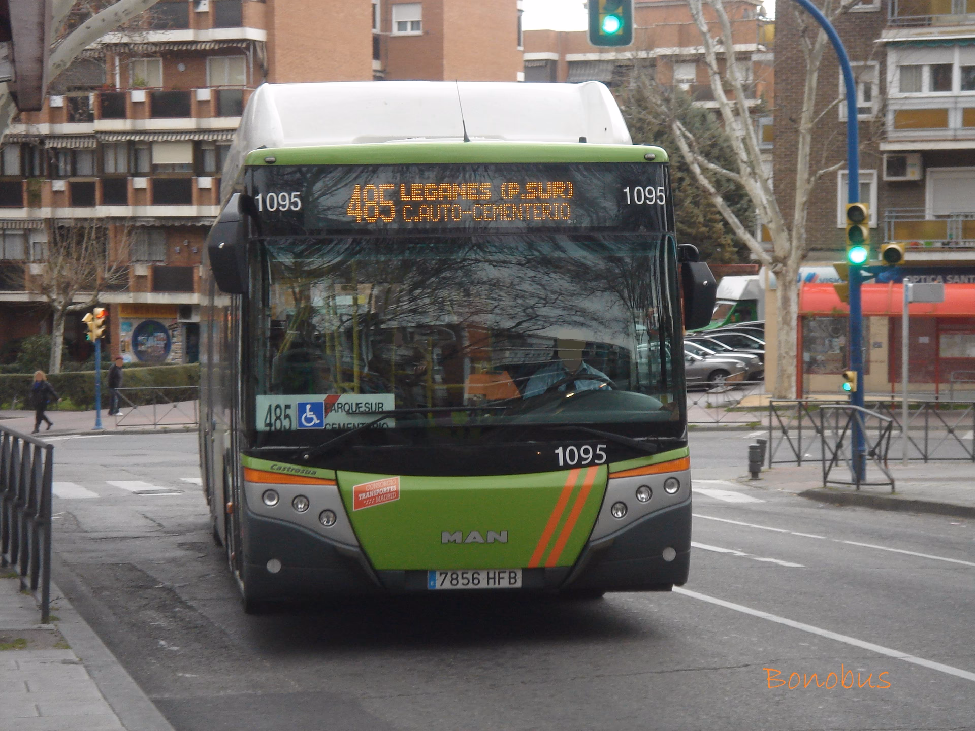 ¿Qué autobuses pasan por la Avenida de Madrid?
