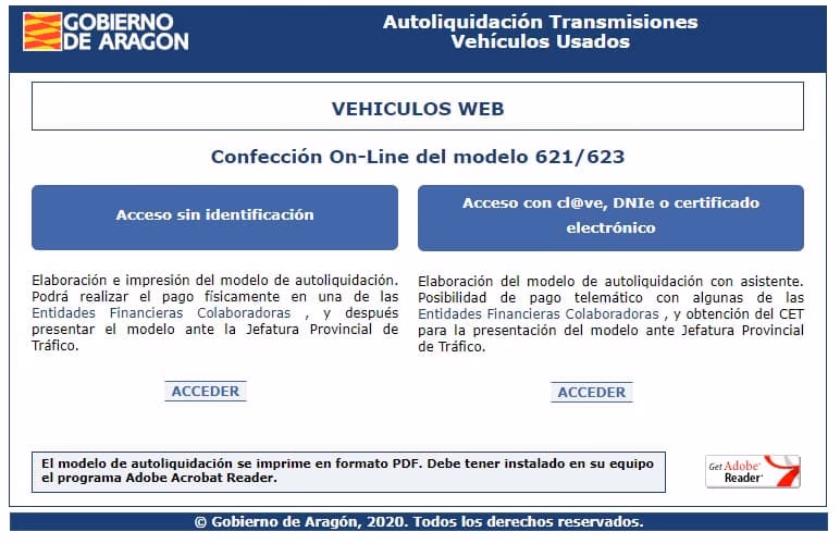 ¿Quién tiene que pagar el modelo 620?