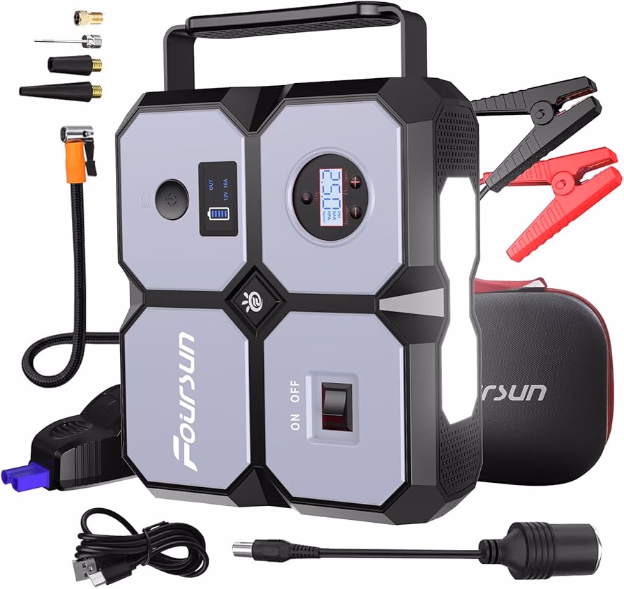 ¿Cómo inflar las ruedas del coche en una gasolinera?