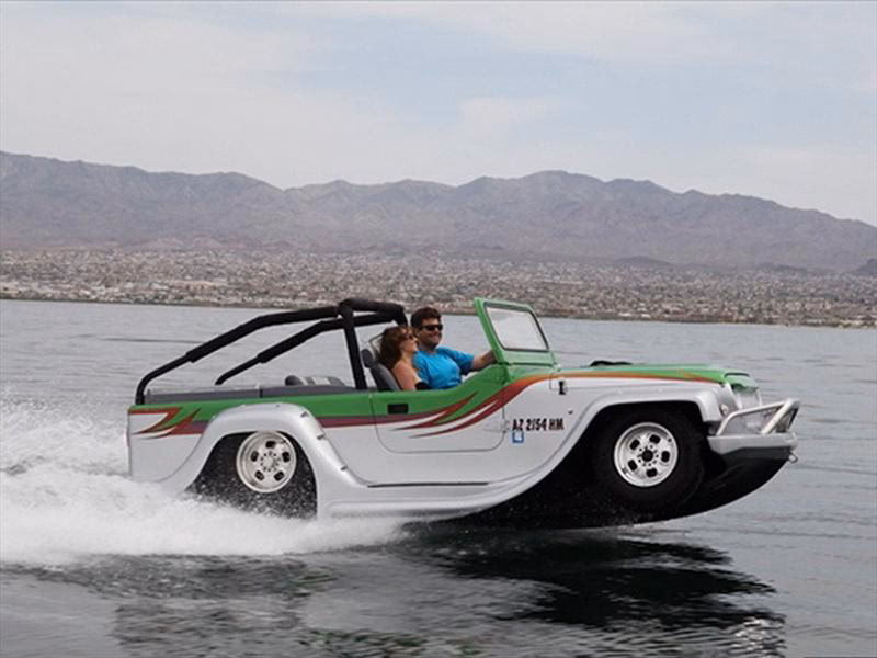 ¿Qué presidente de Estados Unidos poseía un vehículo anfibio?