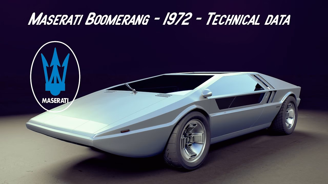 How much is the Maserati boomerang?