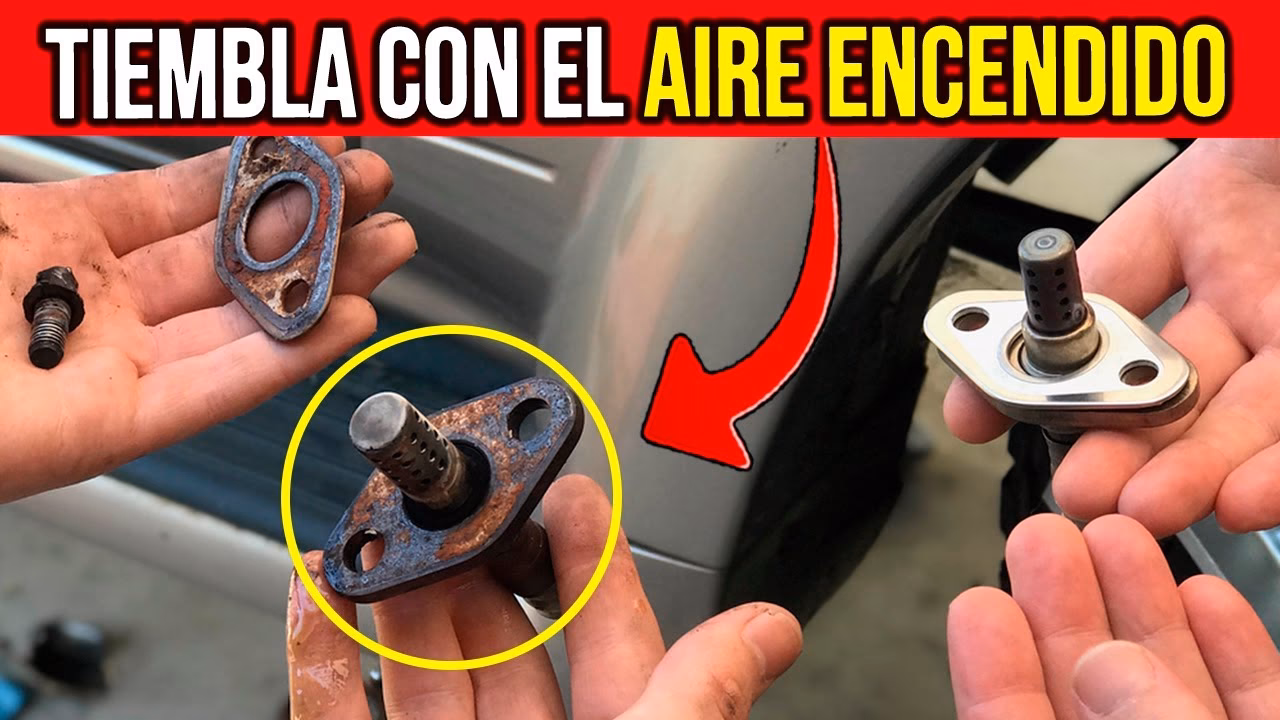 ¿Por qué mi carro tiembla cuando enciendo el aire acondicionado?