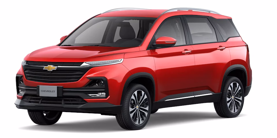 ¿Cuál es el precio de un Chevrolet Captiva nuevo?