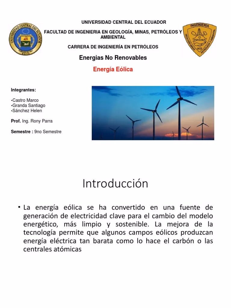 ¿Cómo explicar un generador eólico?