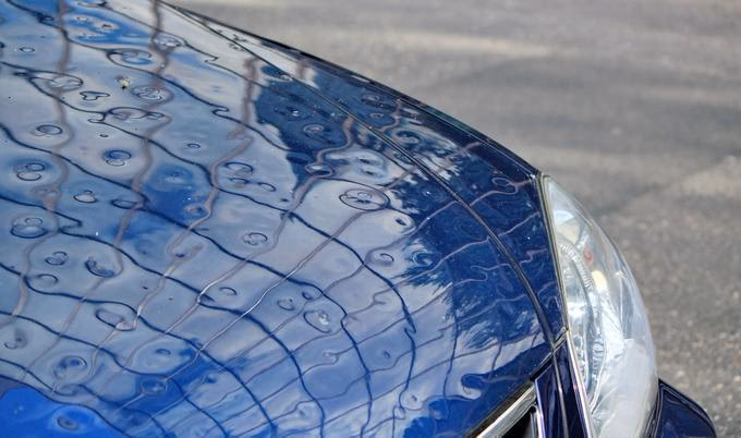 ¿Cuánto cuesta arreglar un auto por granizo?