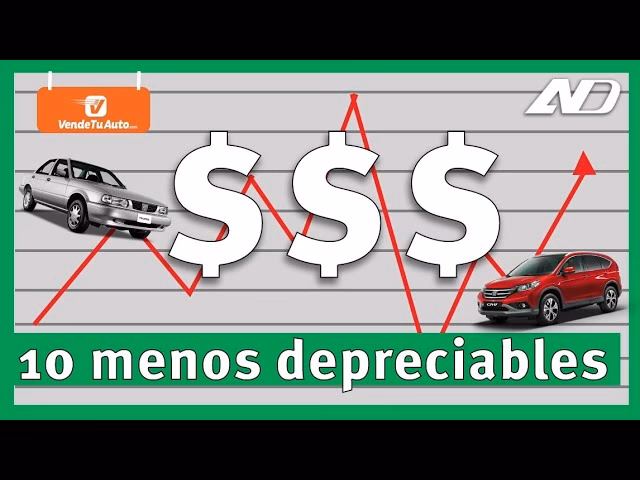 ¿Qué marcas de autos se devalúan menos en México?