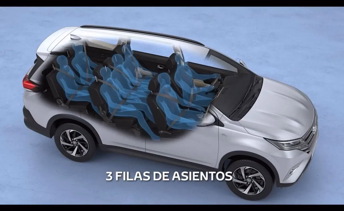 ¿Puedes conseguir un coche de 9 plazas?