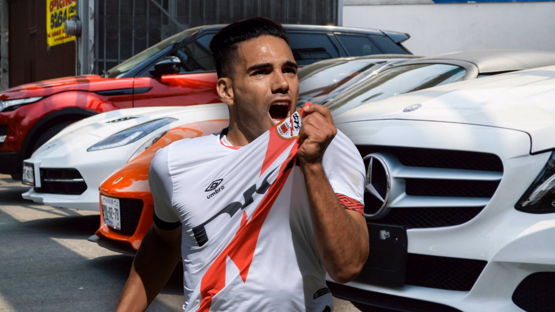 ¿Qué carro tiene Falcao?