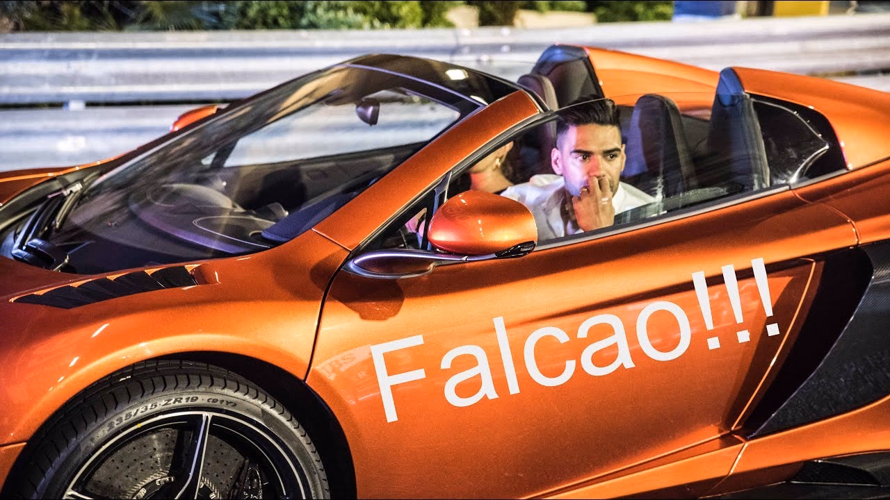 ¿Qué carro tiene Falcao?