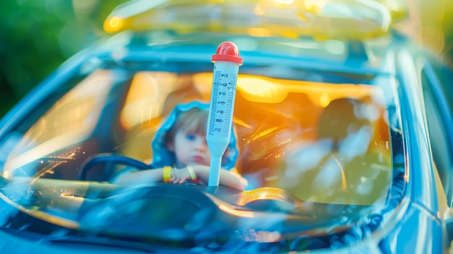 ¿A qué edad se puede dejar a un niño en el coche?