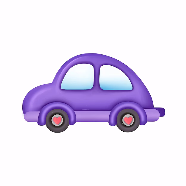 ¿Qué simboliza un coche morado?