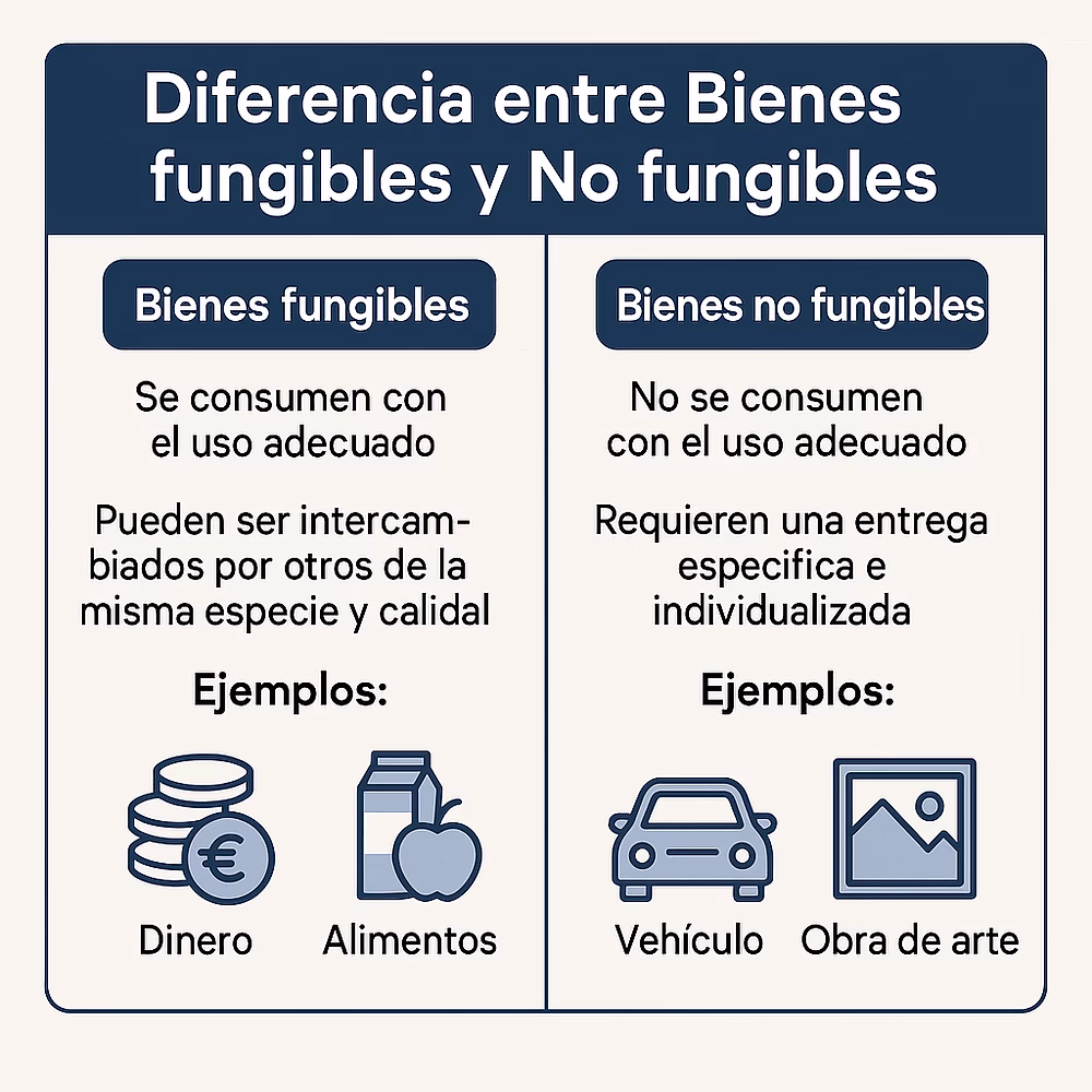 ¿Es un auto un bien fungible o no fungible?