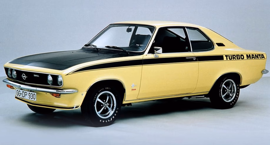 ¿Cuál es el equivalente Vauxhall del Opel Manta?