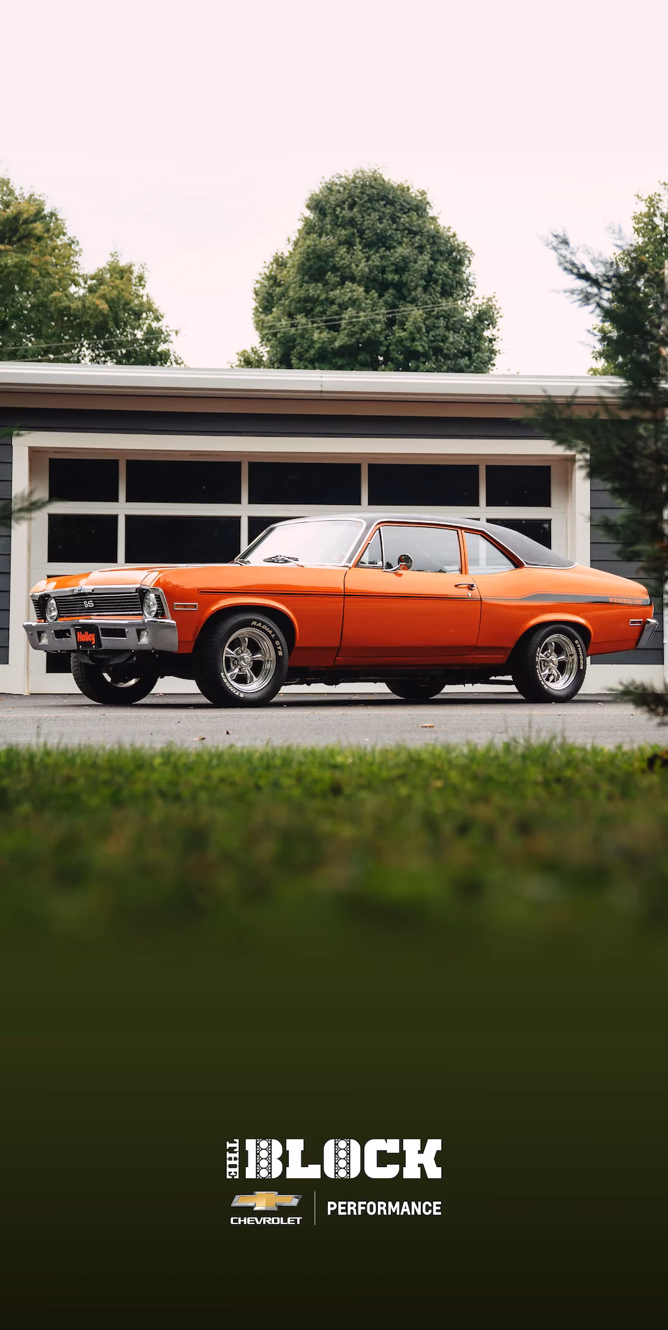 What was the first big block muscle car?