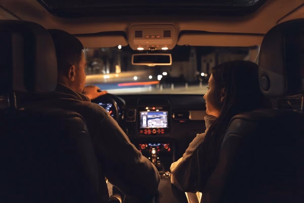 ¿Qué efectos tiene conducir de noche?