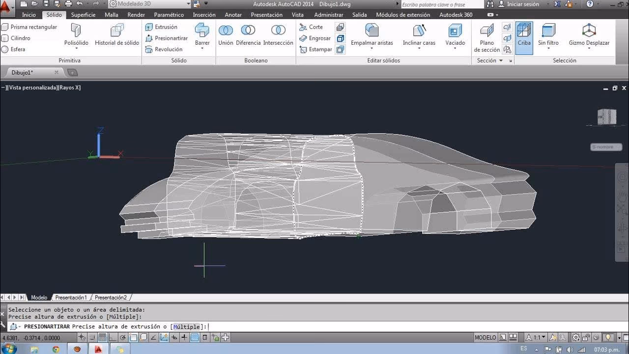 ¿Puedes diseñar un coche en AutoCAD?