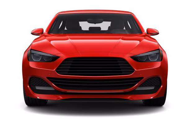 ¿Cómo se llama la parte de delante de un coche?