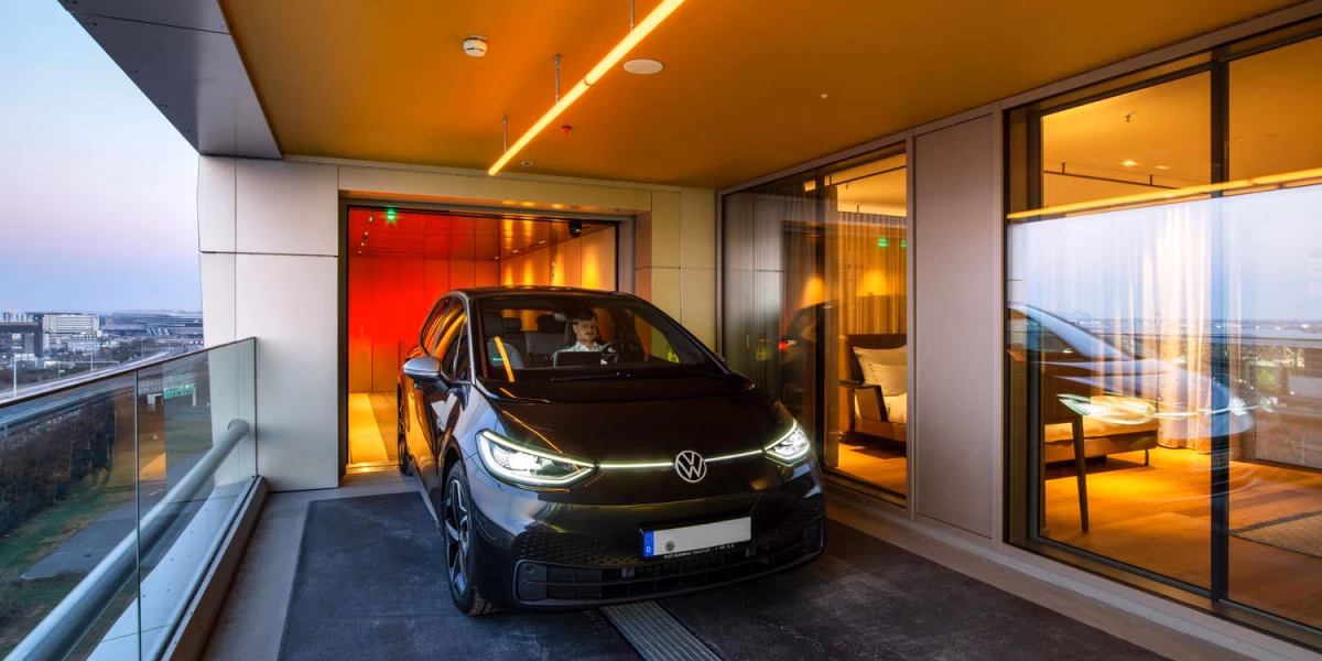 ¿Qué es el hotel en coches?