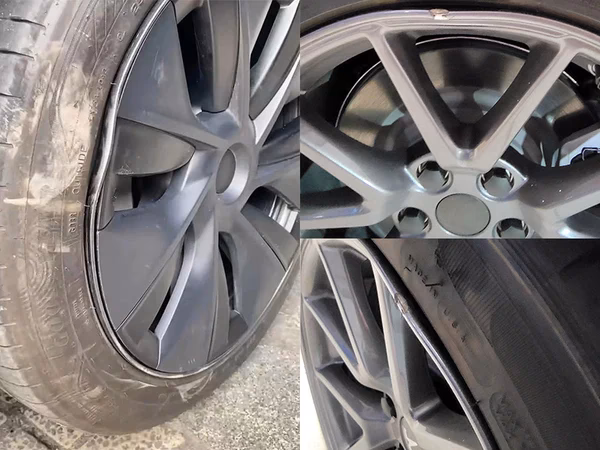 ¿Por qué las llantas de mi carro están inclinadas?