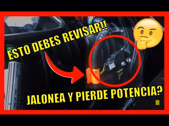 ¿Qué significa cuando el carro da jalones?