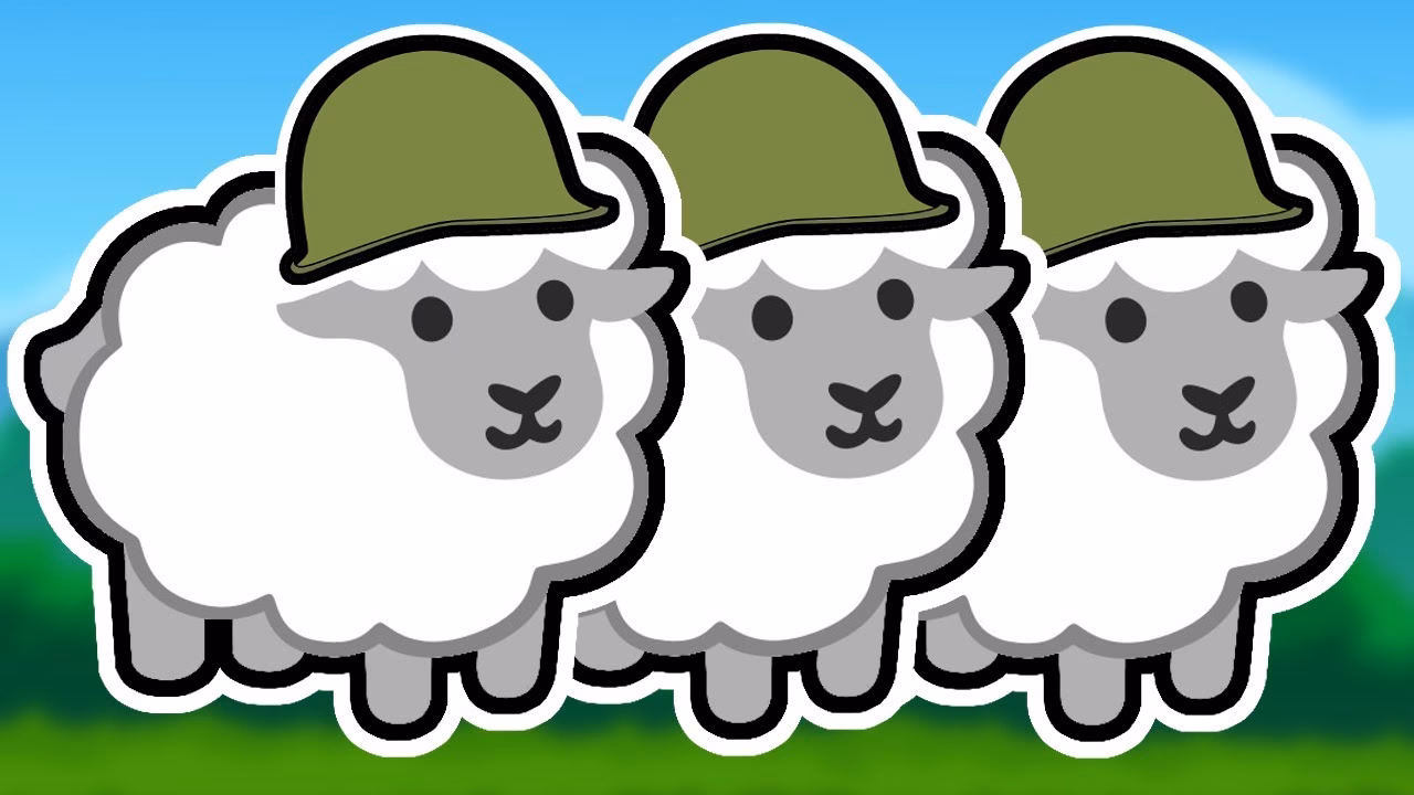 Is it correct to say a flock of sheep?